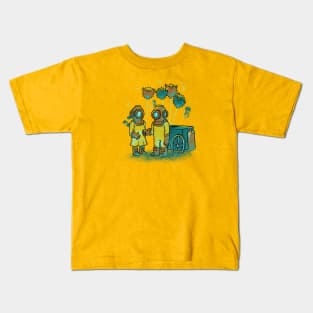 the Balloon fish vendor Kids T-Shirt